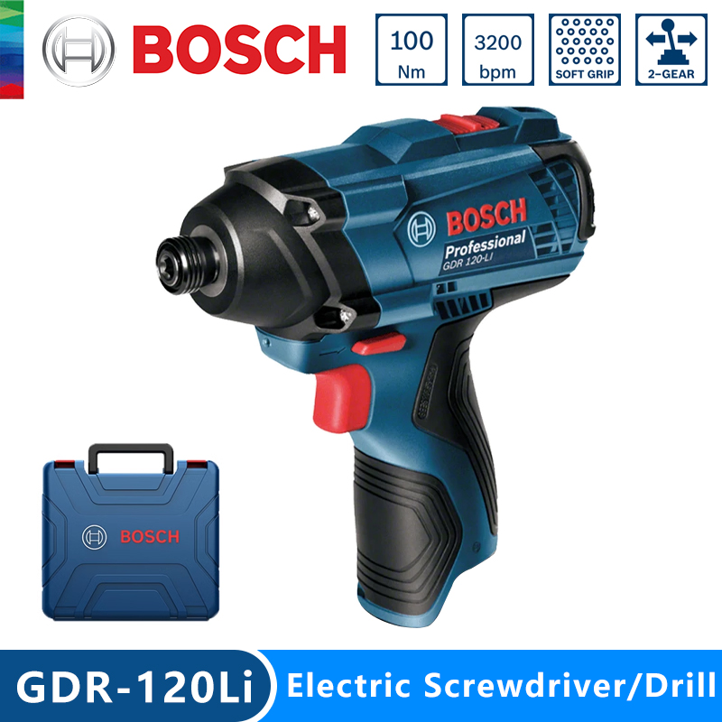 Power Tools Cordless - Bosch Original GDR 120-LI Rechargeable Cordless