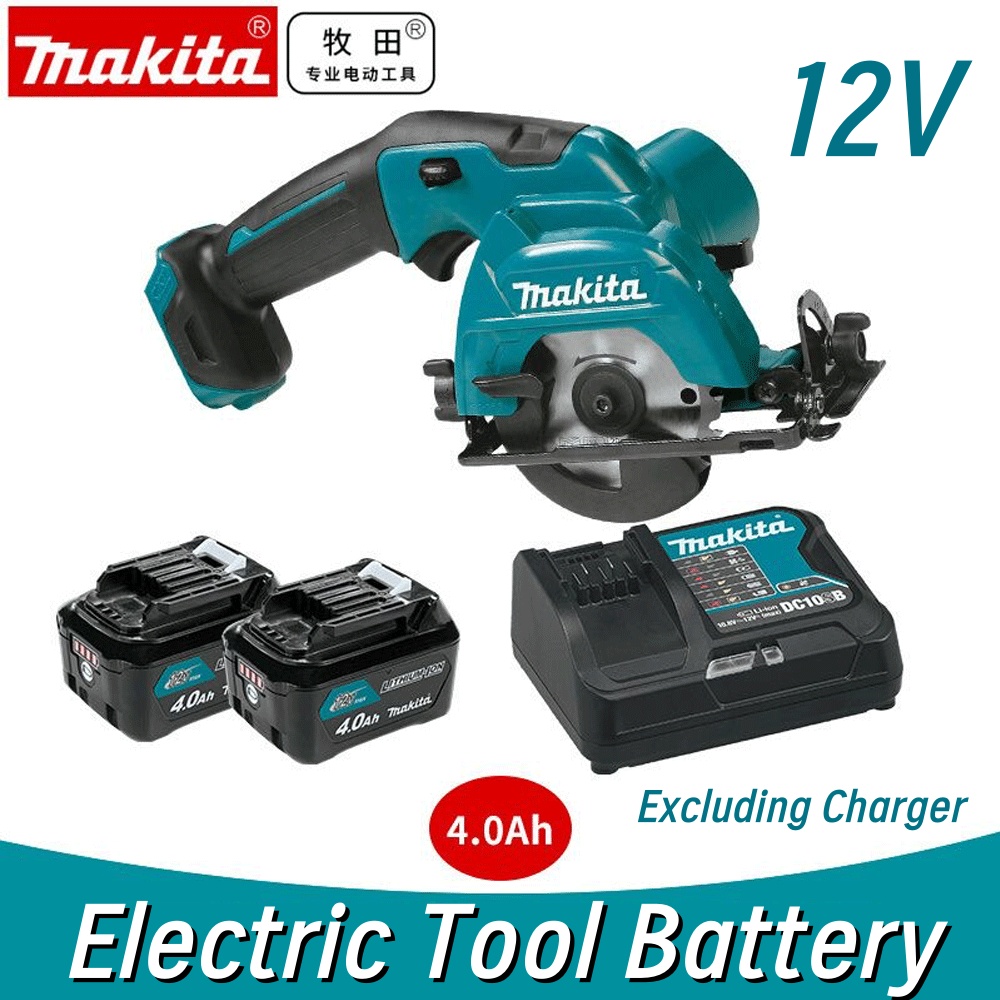 Makita Drill Hp1640 - 12V 4000mAh Lithium Battery Rechargeable Batteries