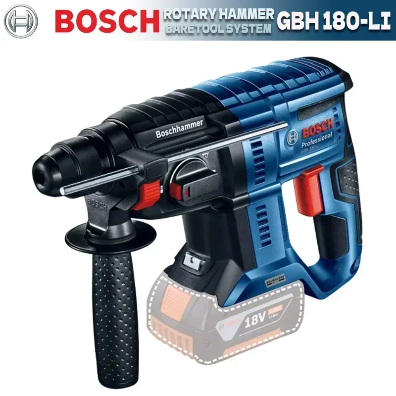 Power Tools Cordless - BOSCH GBH 180-LI Brushless Cordless Rotary