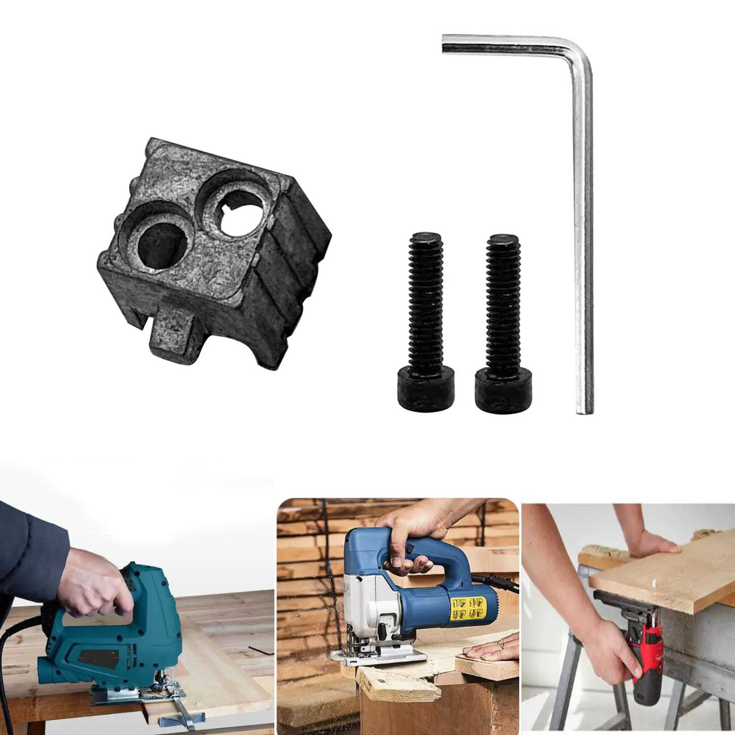 Power Tools Types - Jigsaw Screw Chuck Clamp For 55