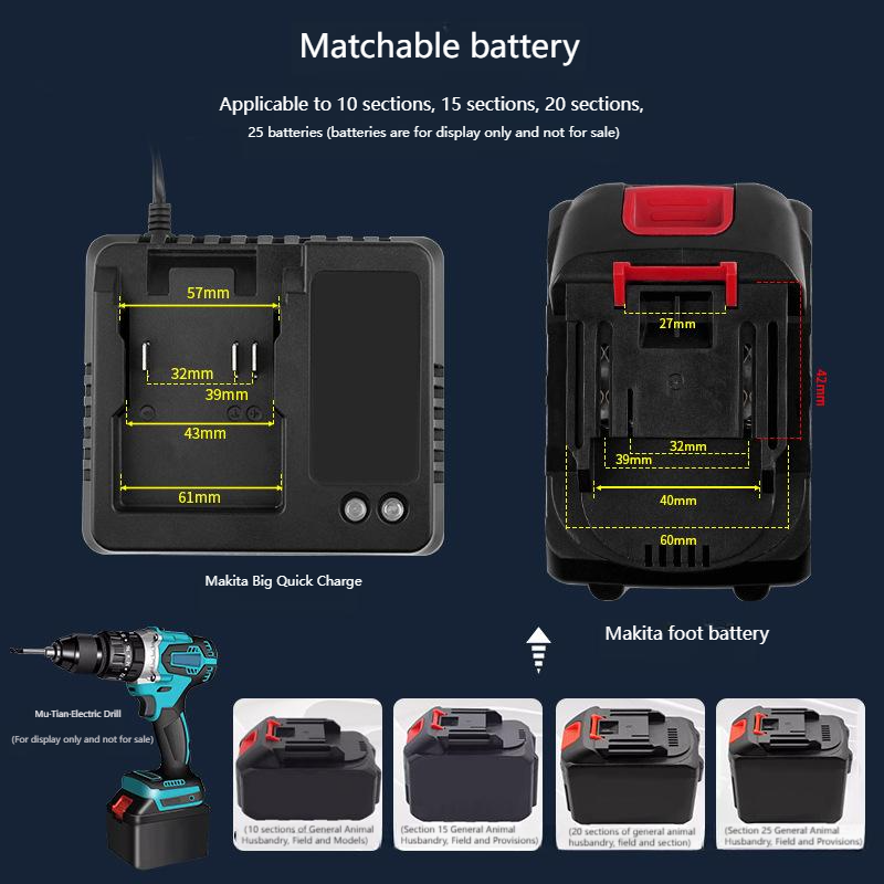 EU US 18V 21V Charger For Maki - Power Tools Aeg review and price
