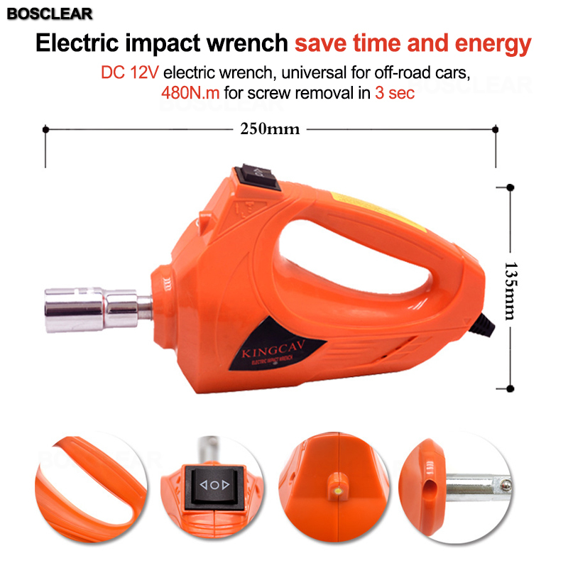 DC 12V 480N.m Electric impact  - Power Tools Organizer review and price