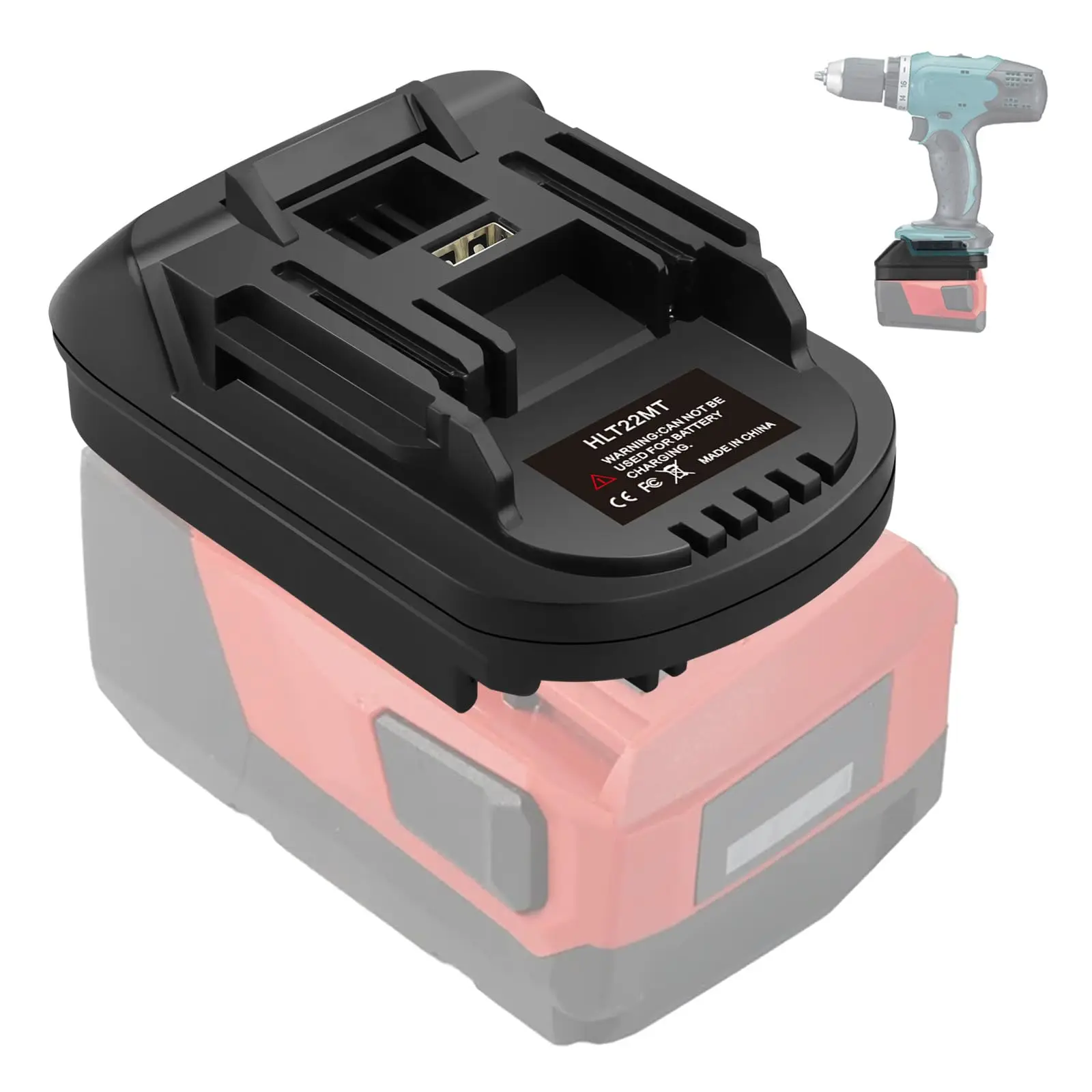 HLT22MT Battery Adapter Conver - Power Tools Battery Adapter review and price