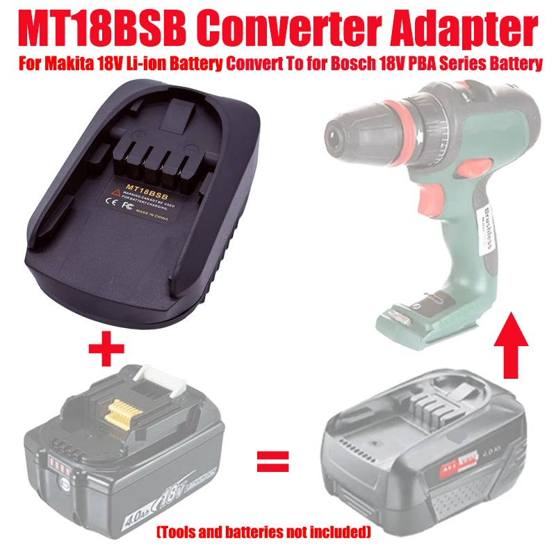 ALASICKA MT18BSB Battery Adapt - Power Tools Battery Adapter review and price