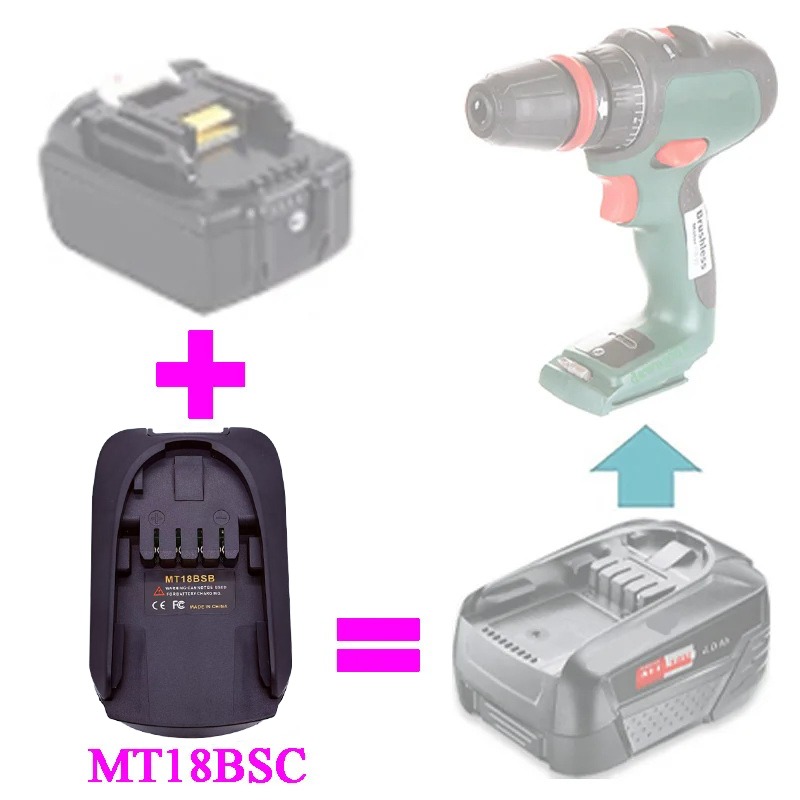 ALASICKA MT18BSB Battery Adapt - Power Tools Battery Adapter review and price