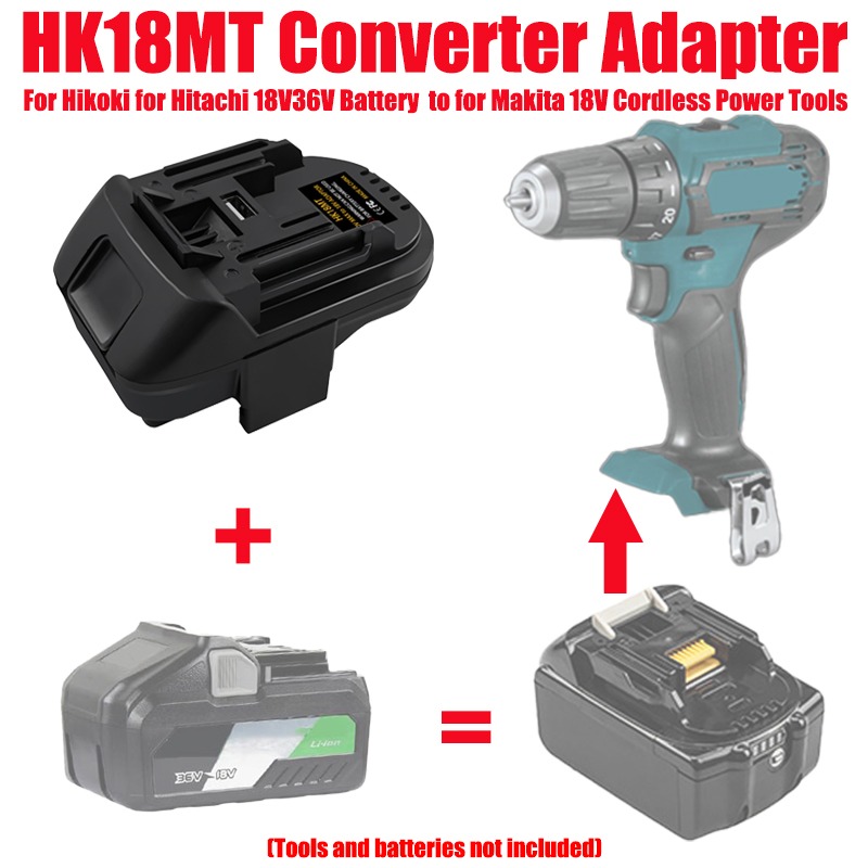 ALASICKA Battery Adapter HK18M - Power Tools Battery Adapter review and price