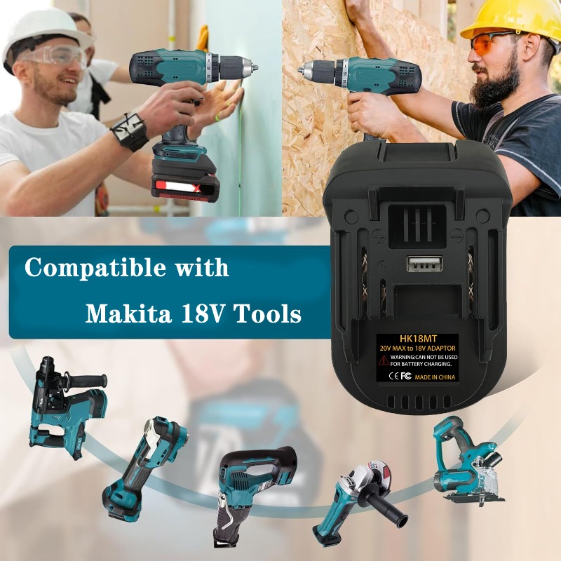ALASICKA Battery Adapter HK18M - Power Tools Battery Adapter review and price