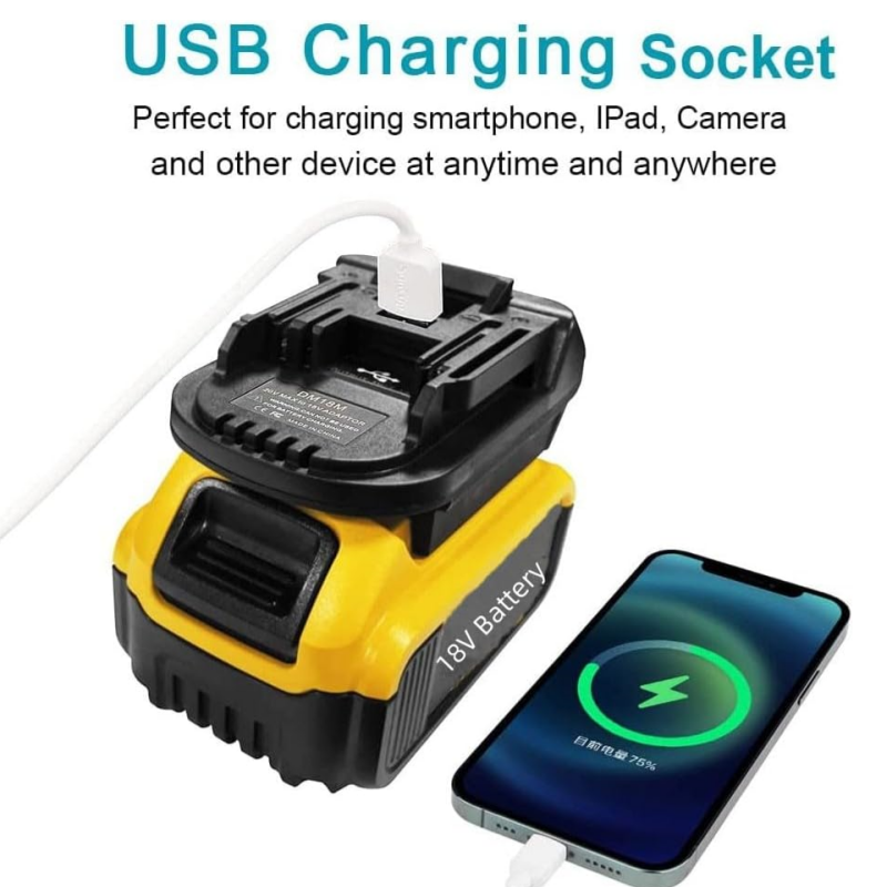 DM18M Lithium Battery Adapter  - Power Tools Battery Adapter review and price