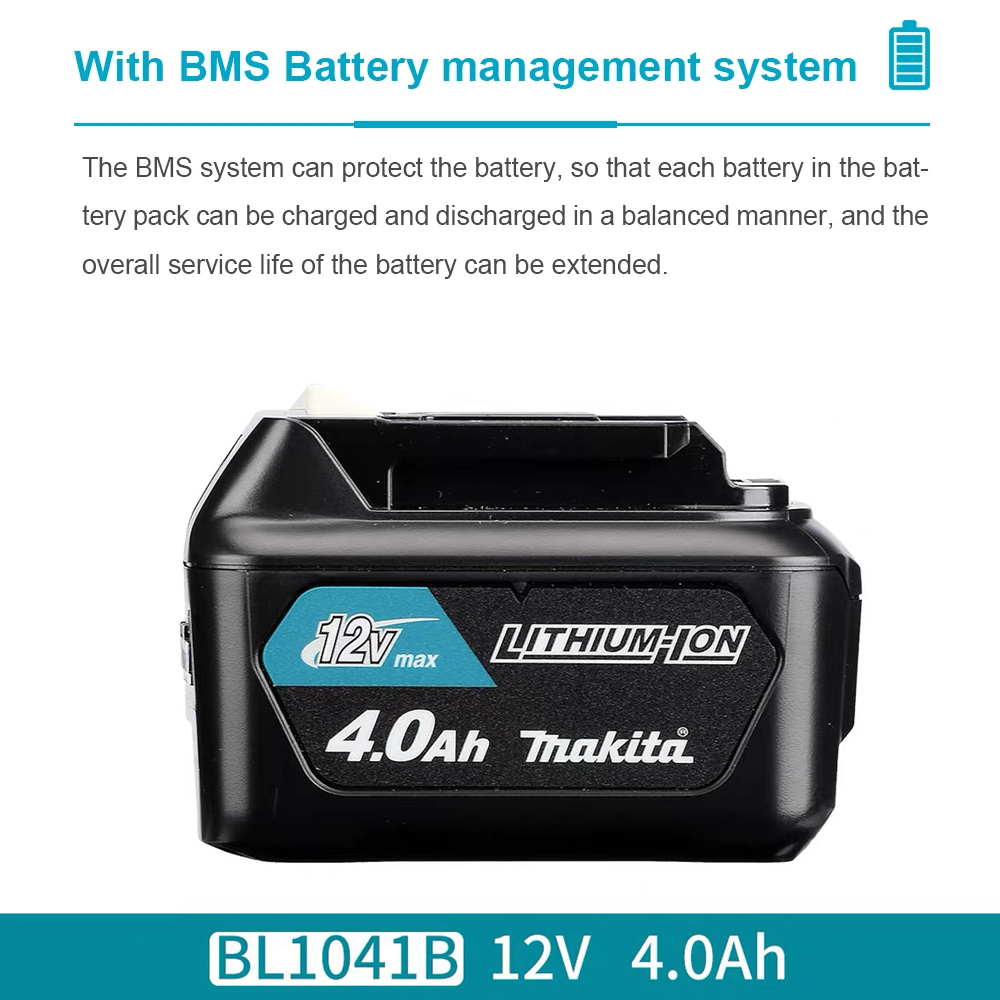 12V 4000mAh Lithium Battery Re - Makita Drill Hp1640 review and price