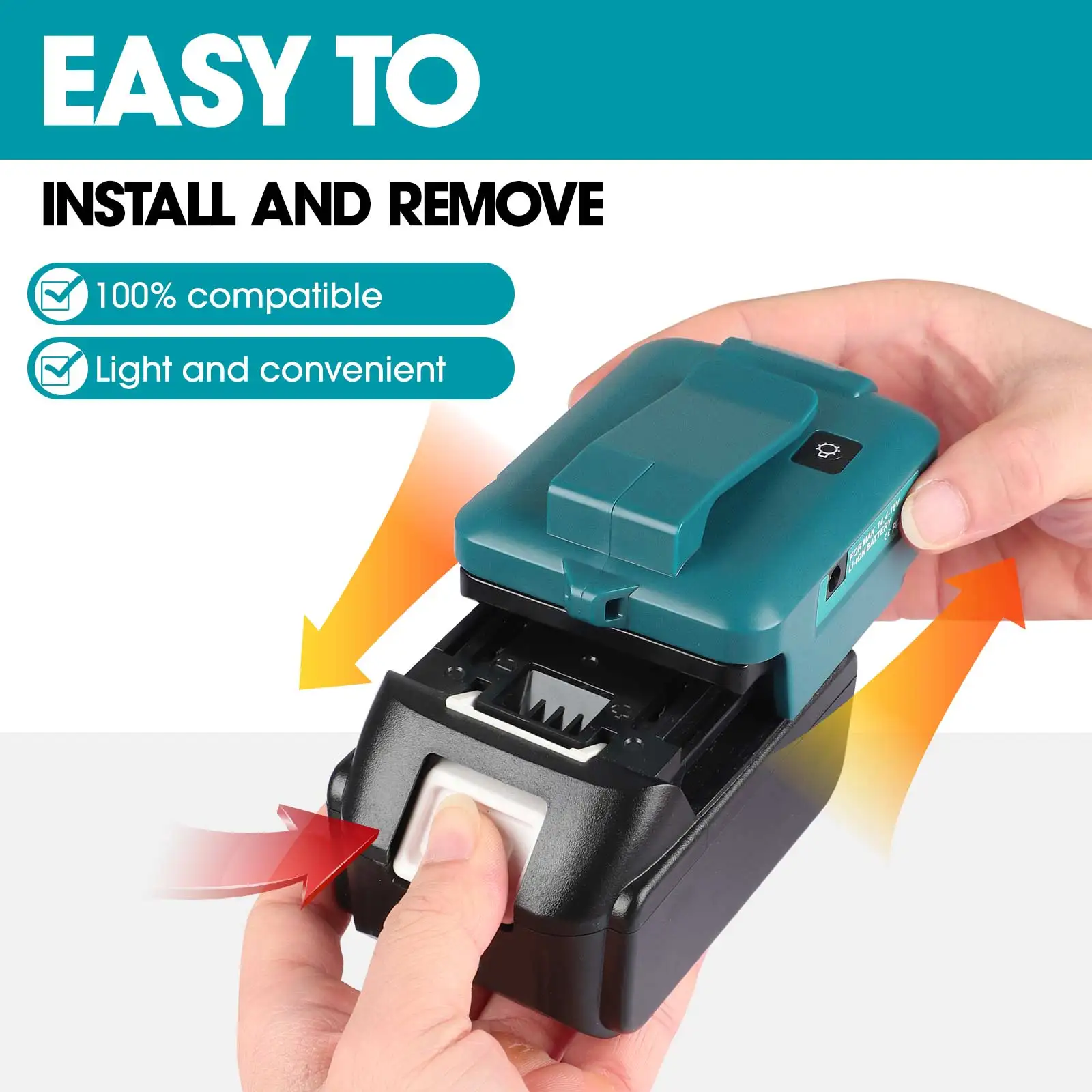 Adapter with Light with Type-c - Power Tools Types review and price