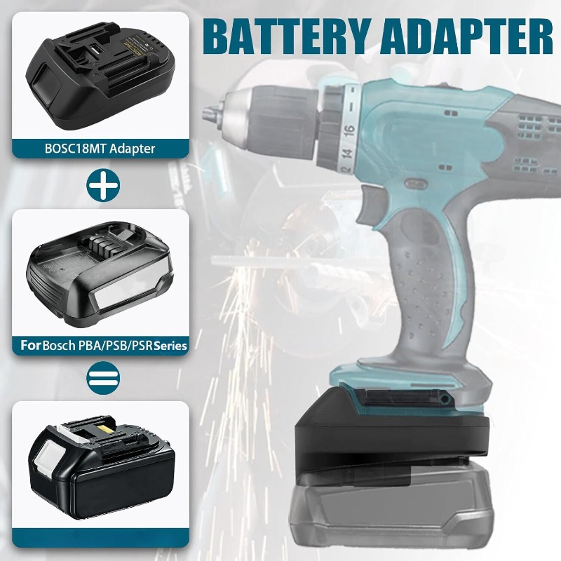 BOSC18MT Battery Adapter Conve - Power Tools Battery Adapter review and price