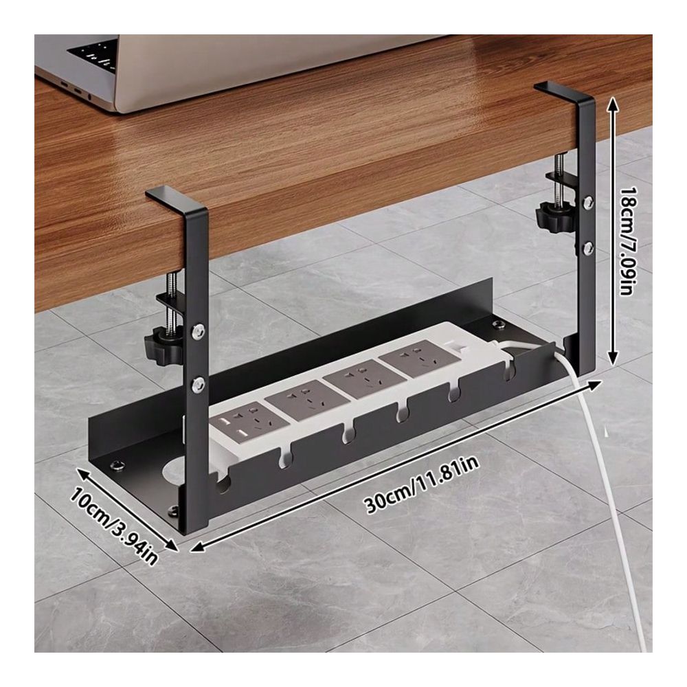Desktop Cable Management Tray, - Power Tools Organizer review and price