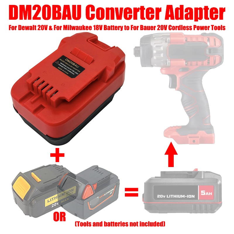 ALASICKA MT18BAU DM20BAU BS18B - Power Tools Battery Adapter review and price
