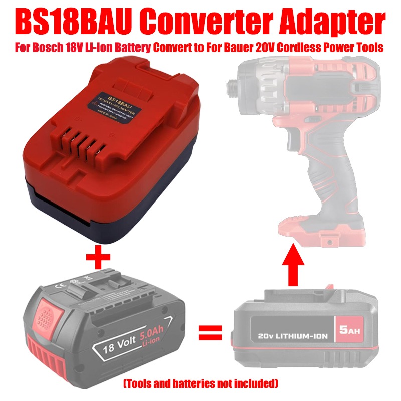ALASICKA MT18BAU DM20BAU BS18B - Power Tools Battery Adapter review and price
