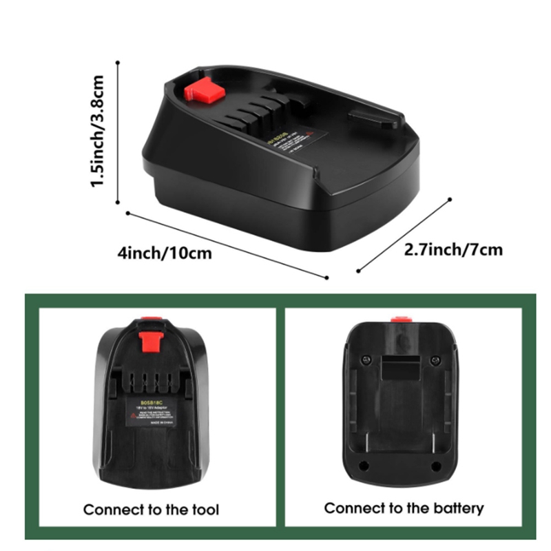 Battery Adapter for Bosch 18V  - Power Tools Battery Adapter review and price