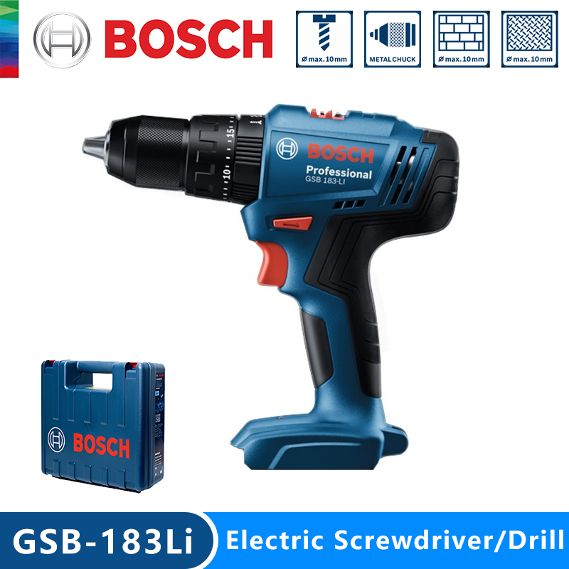 Bosch Electric Drill GSB183-LI - Power Tools Cordless review and price