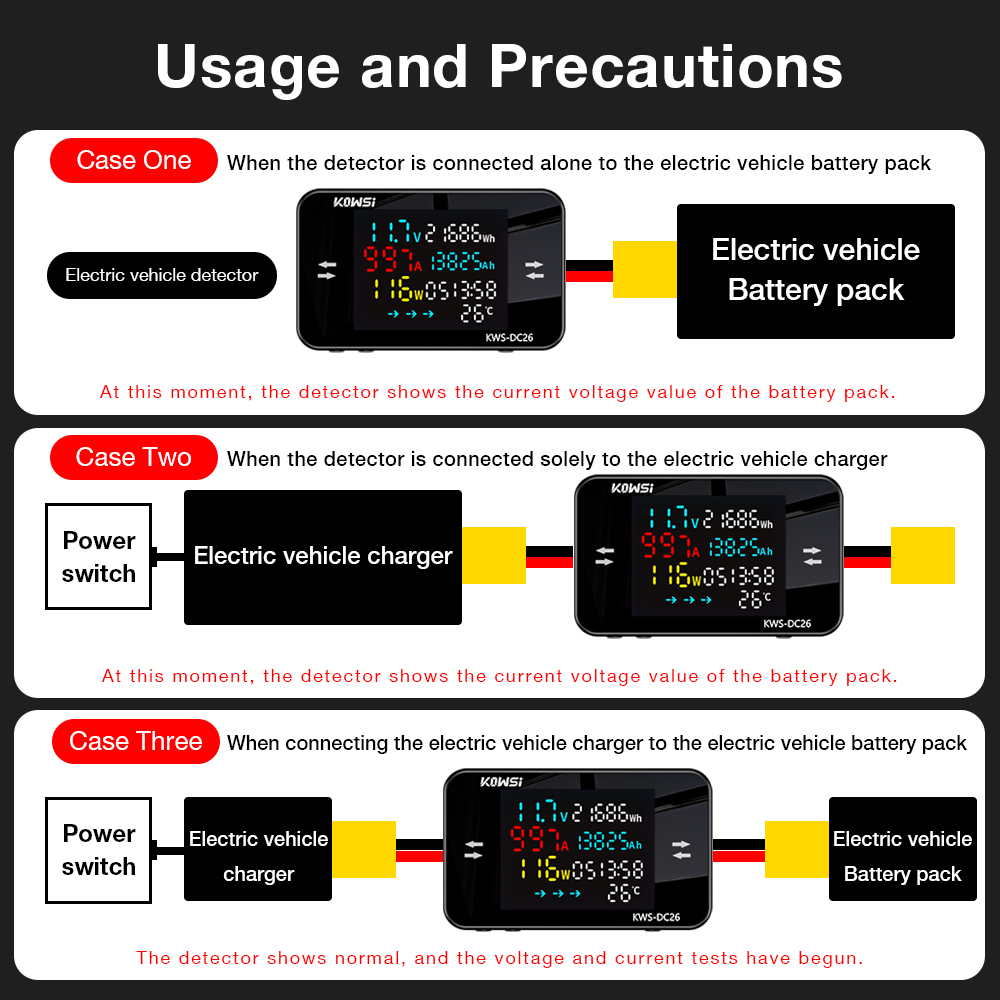 Battery Charging Tester KWS-DC - Health Power Tools review and price