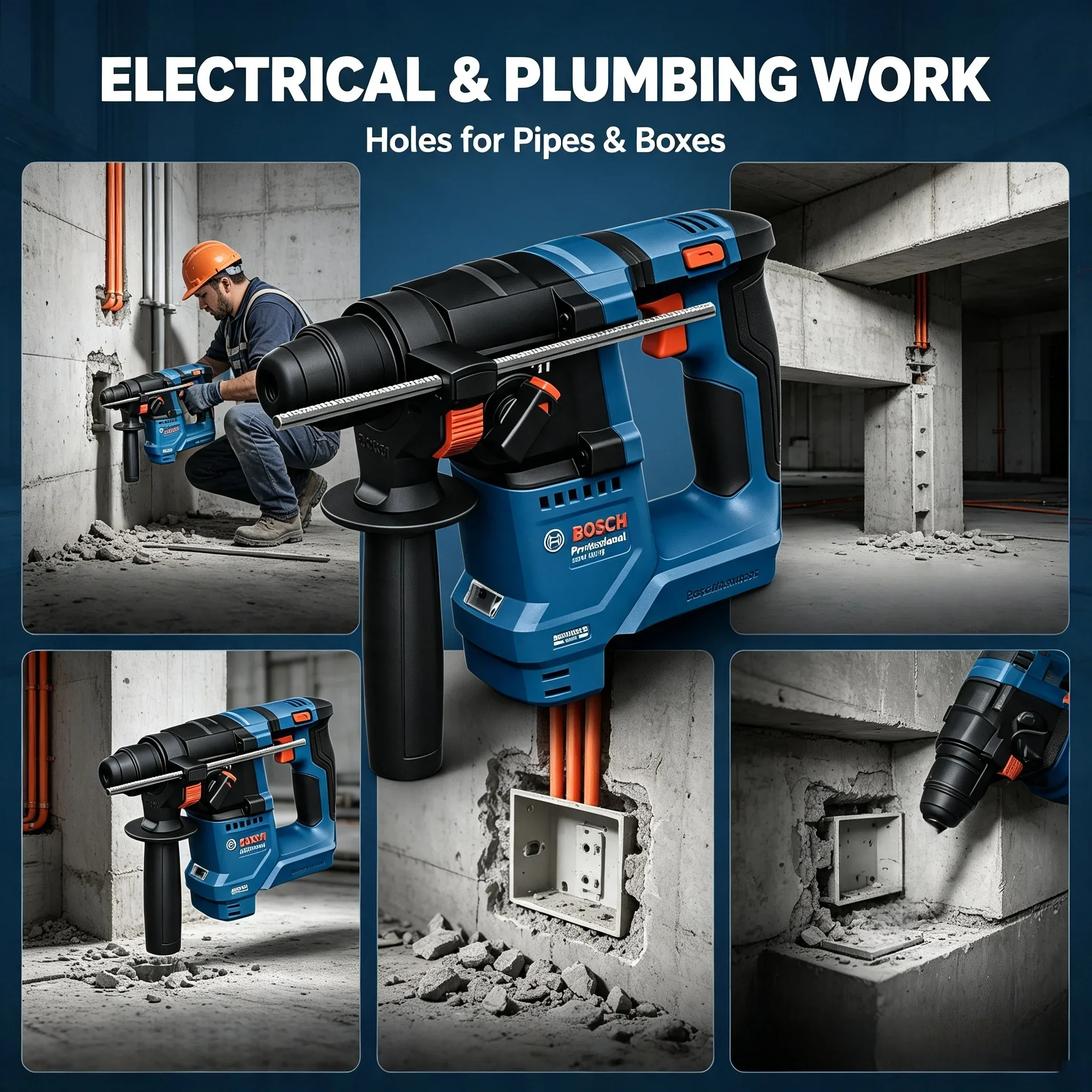 Bosch GBH 18V-18 Cordless Rota - Power Tools Cordless review and price