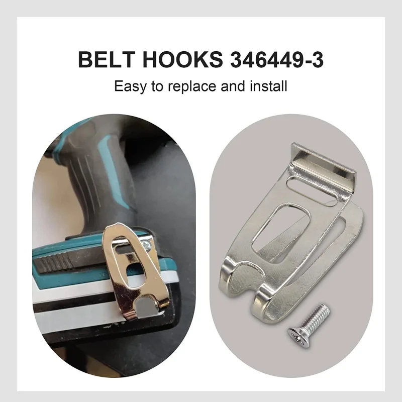 Belt Clip Hook With Screw For  - Power Tools Organizer review and price